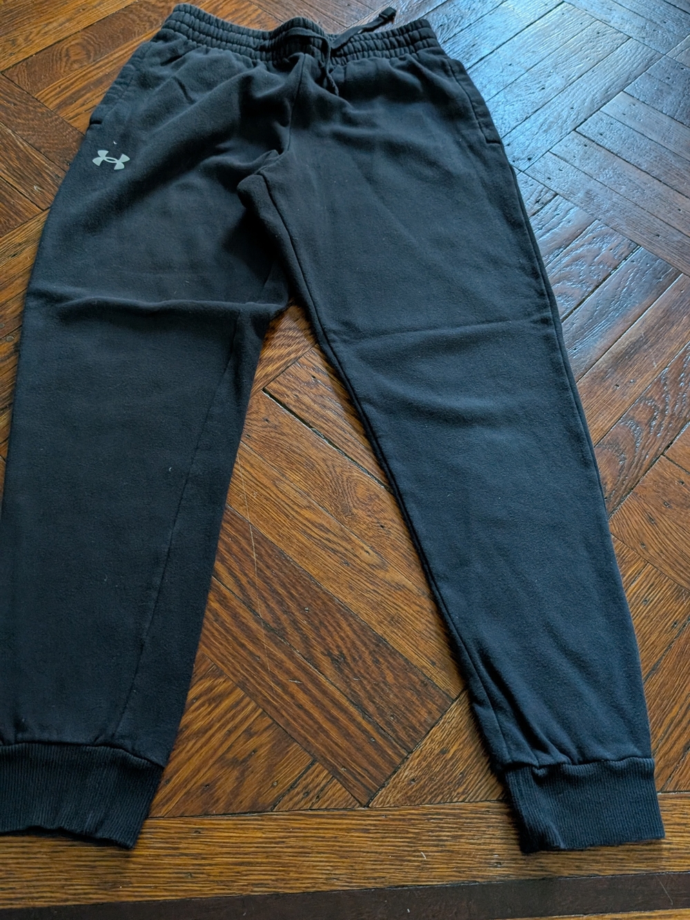 Under Armour Black Jogger Sweatpants with Logo